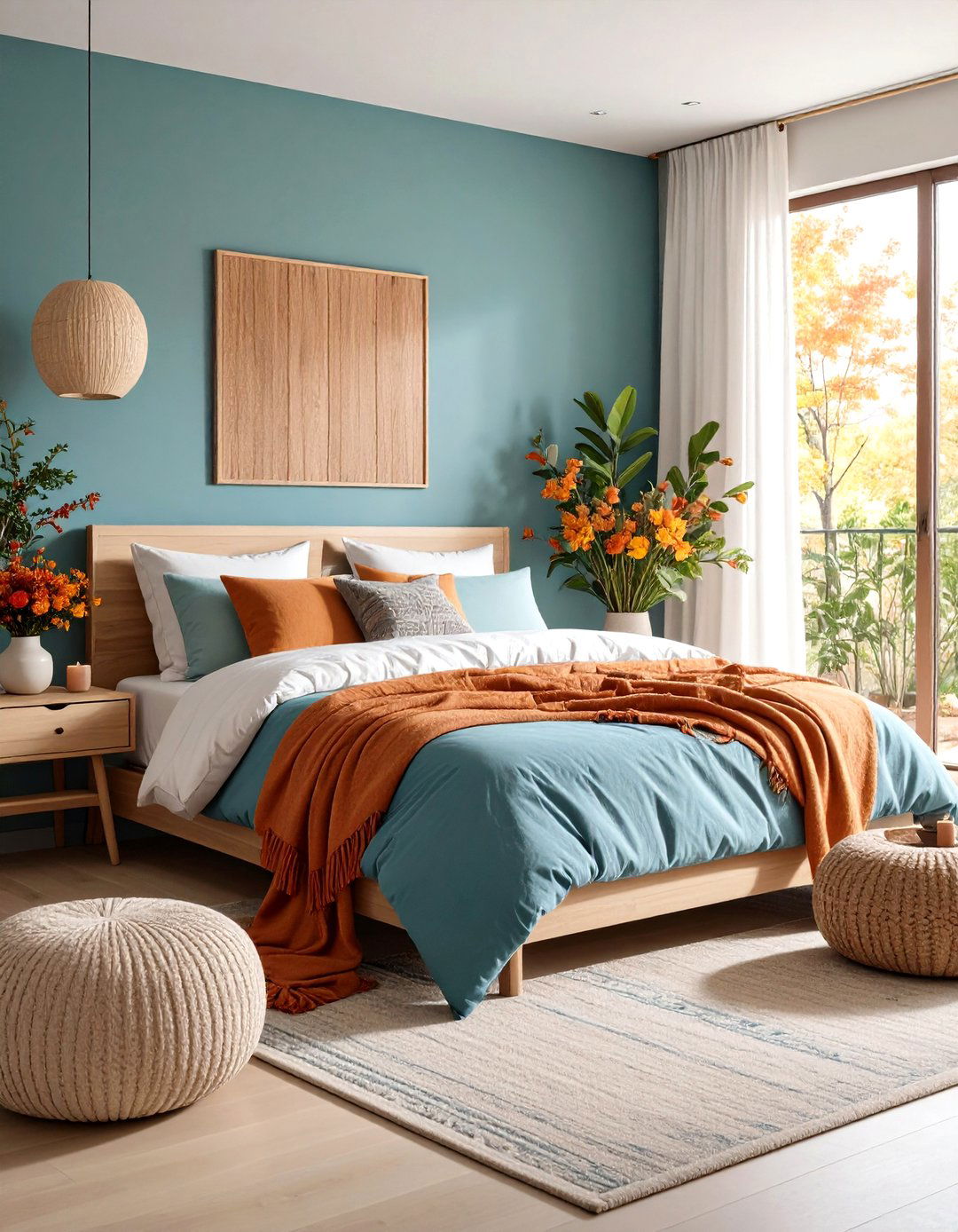 Japandi Bedroom Seasonal Decor Elements - 20 Japandi Bedroom Design Ideas