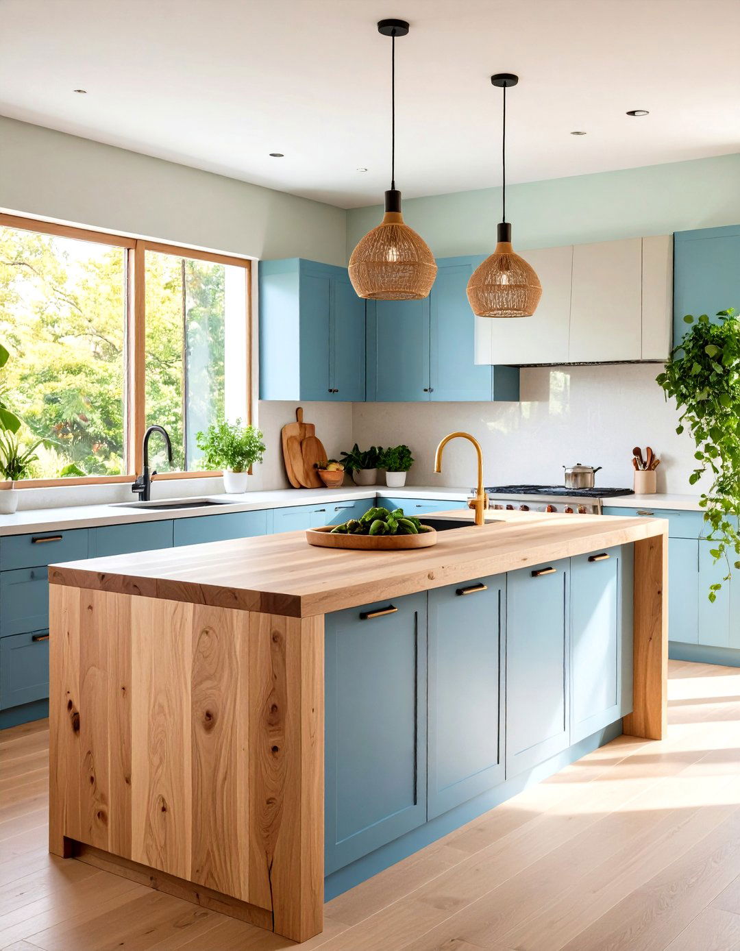 Japandi Functional Kitchen Islands - 20 Japandi Kitchen Ideas