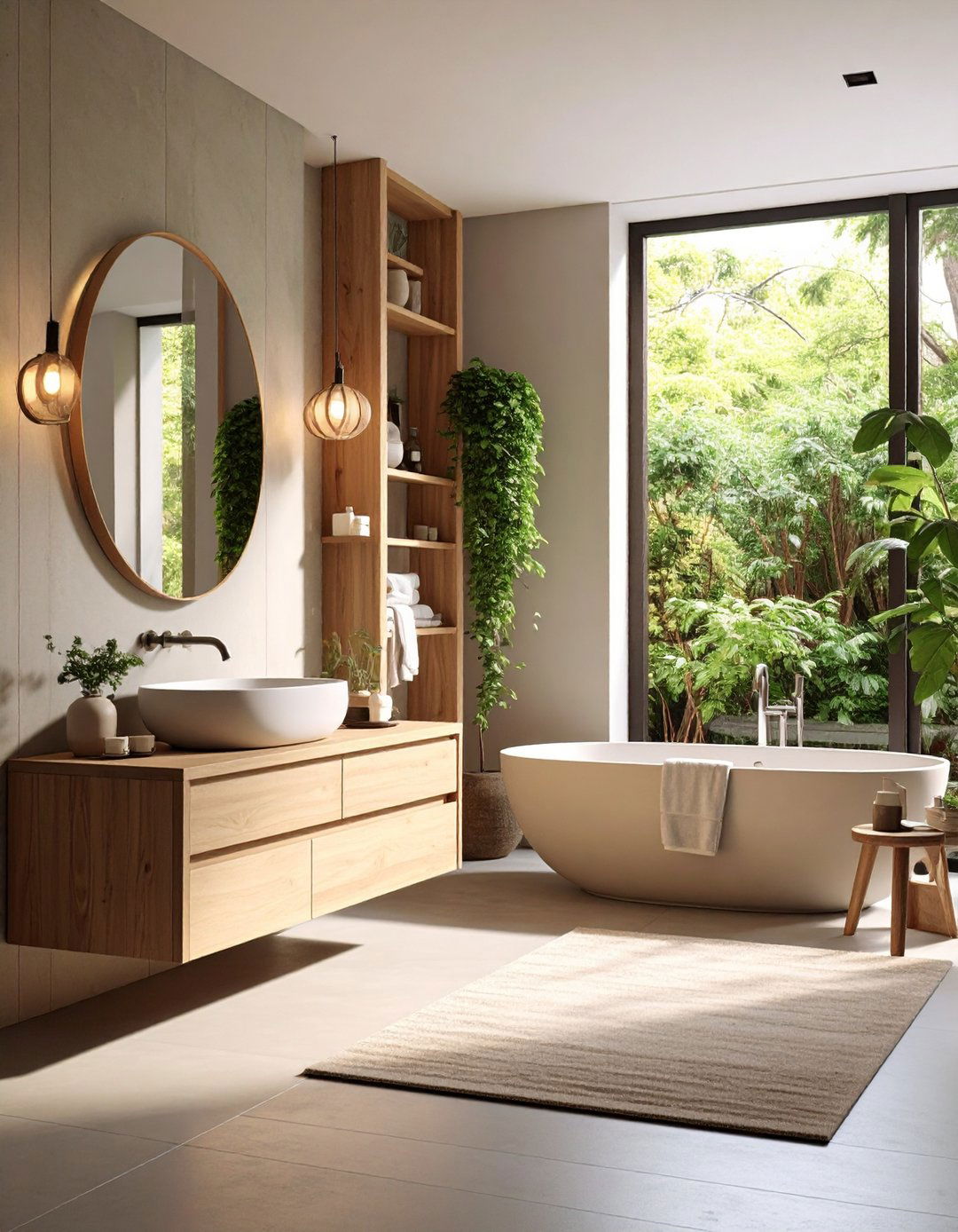 Japandi Fusion - 20 Scandinavian Bathroom Ideas