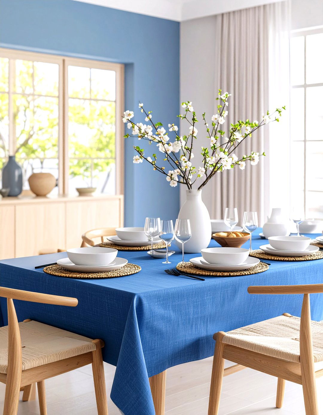 Japandi Minimal Thanksgiving Table Decor - 20 thanksgiving table decor ideas