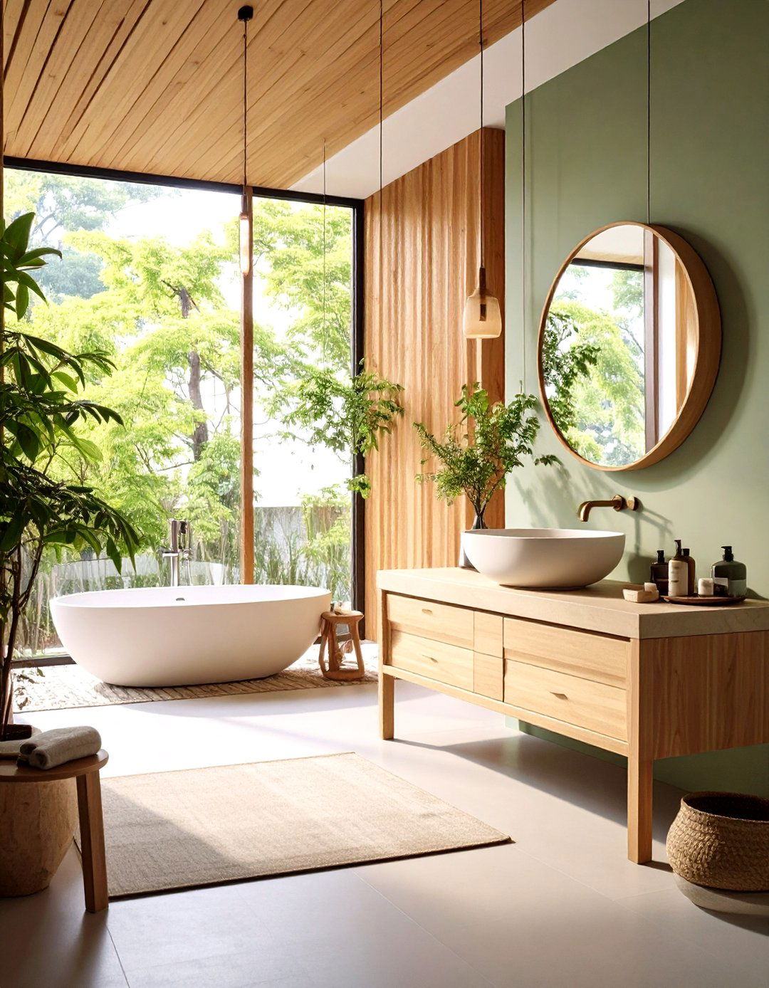 Japandi Minimalist Bathroom Fusion - 20 Minimalist Bathroom Ideas