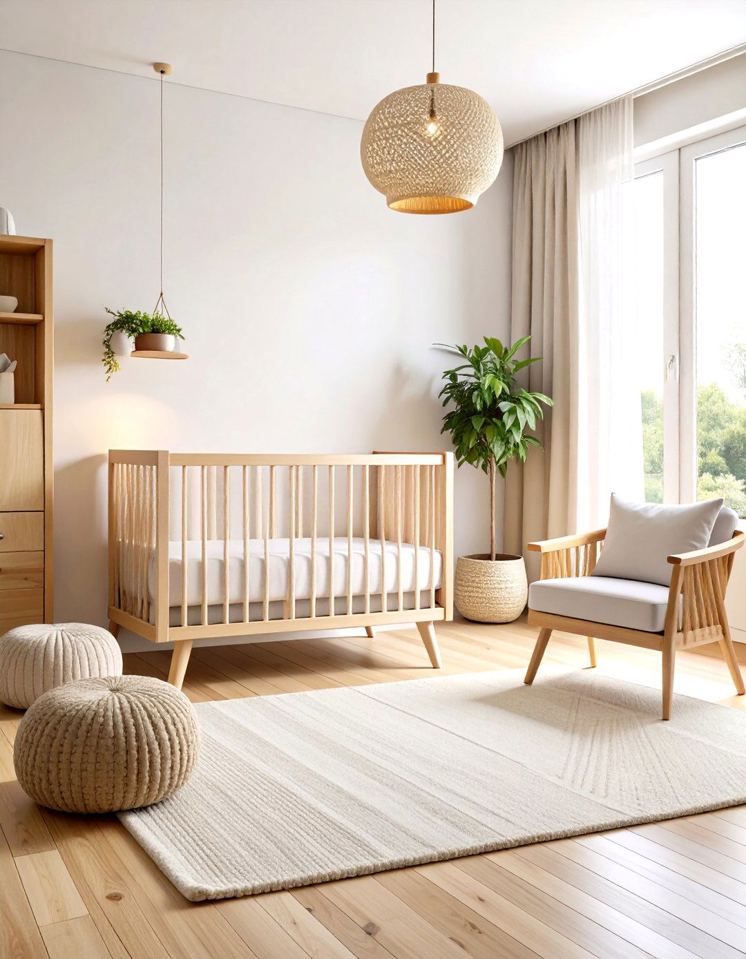 Japandi Style Minimalist Nursery Fusion - 20 Minimalist Nursery Ideas