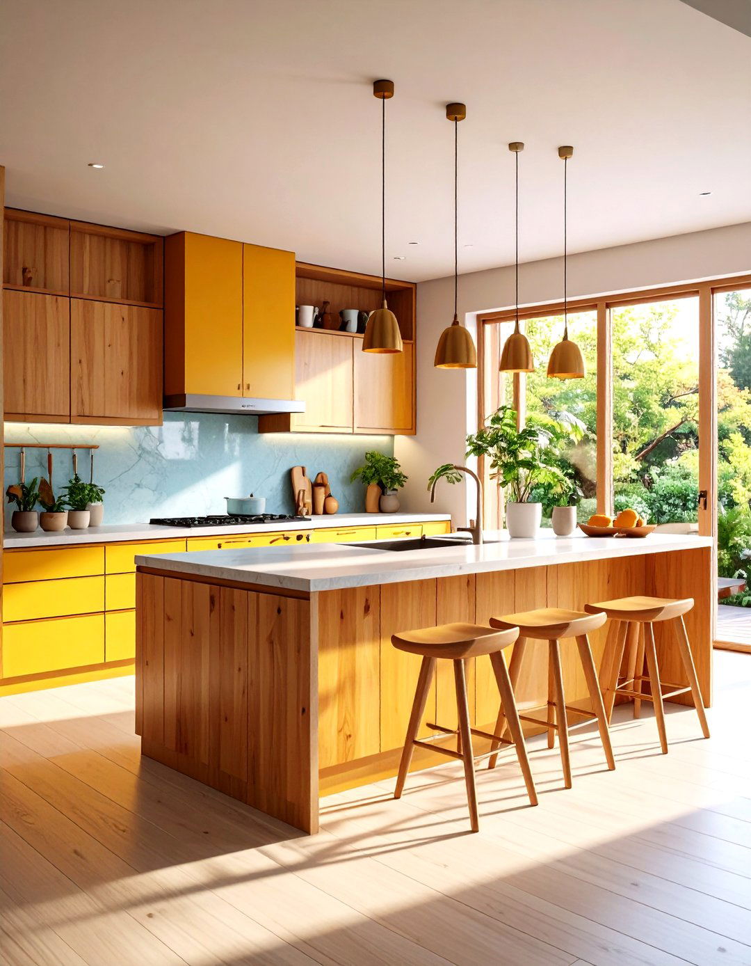 Japandi Sustainable Material Choices - 20 Japandi Kitchen Ideas