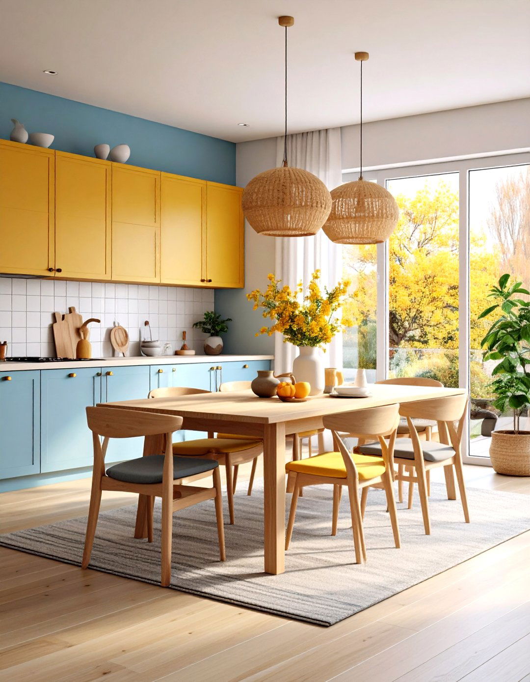 Japandi Zen Inspired Dining Spaces - 20 Japandi Kitchen Ideas