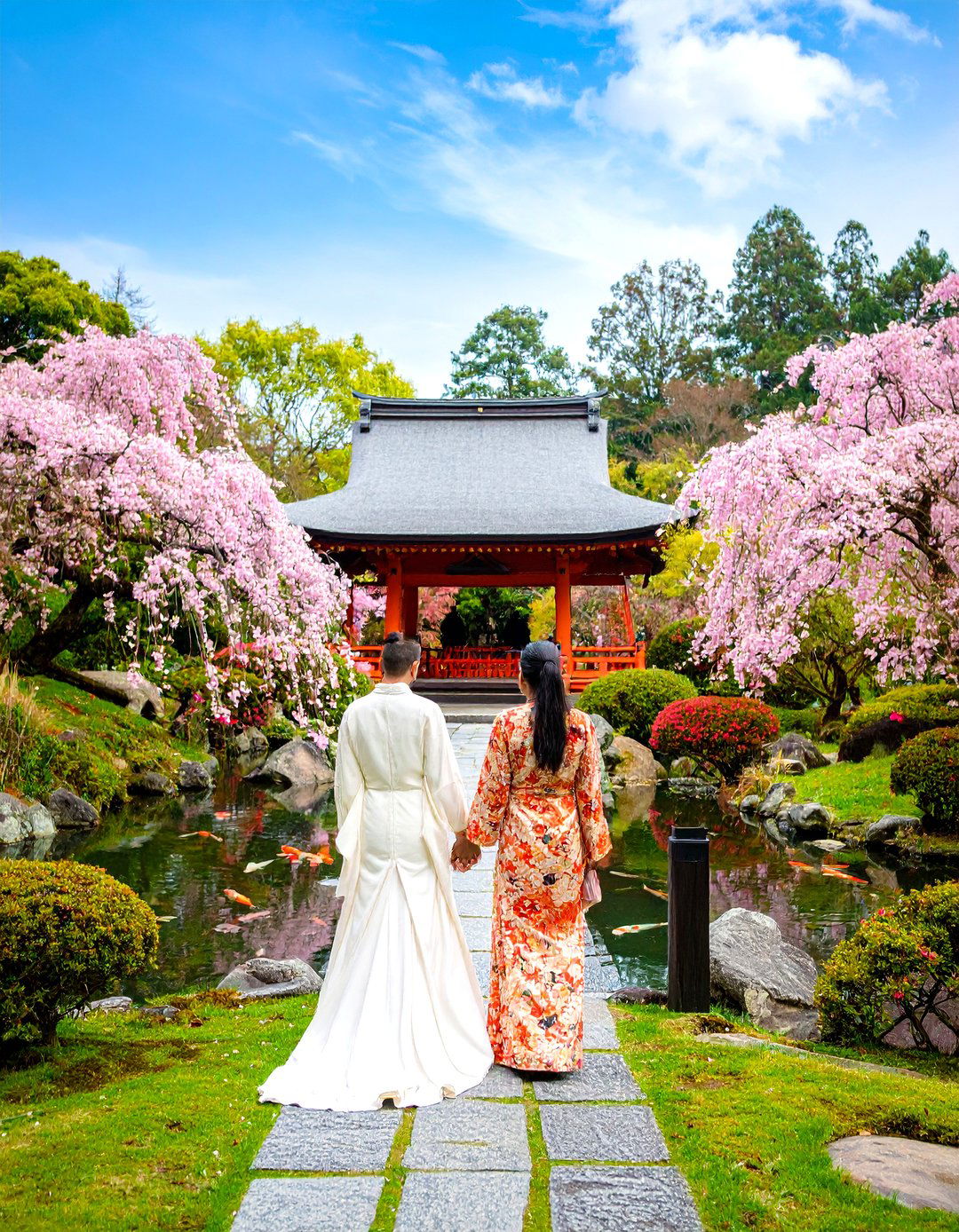 Japanese Garden Destination Wedding - 20 Destination Wedding Ideas