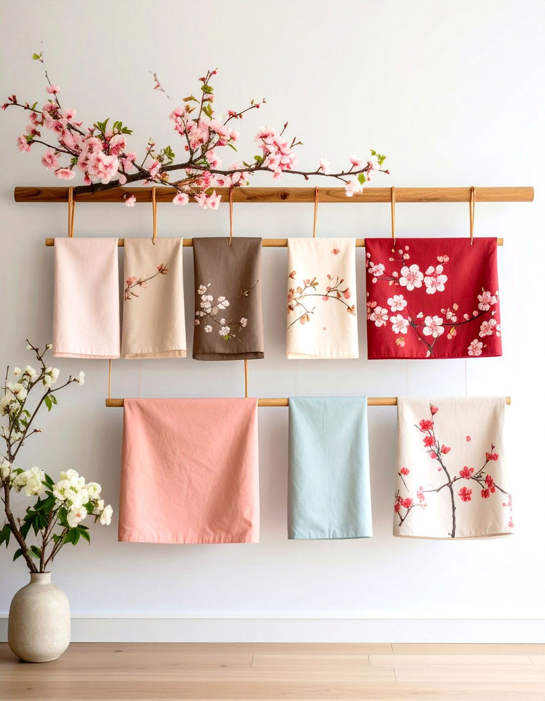 Japanese Interior Design Through Sustainable Furoshiki Decorative Wrapping Cloths - 20 Japanese Interior Design Ideas