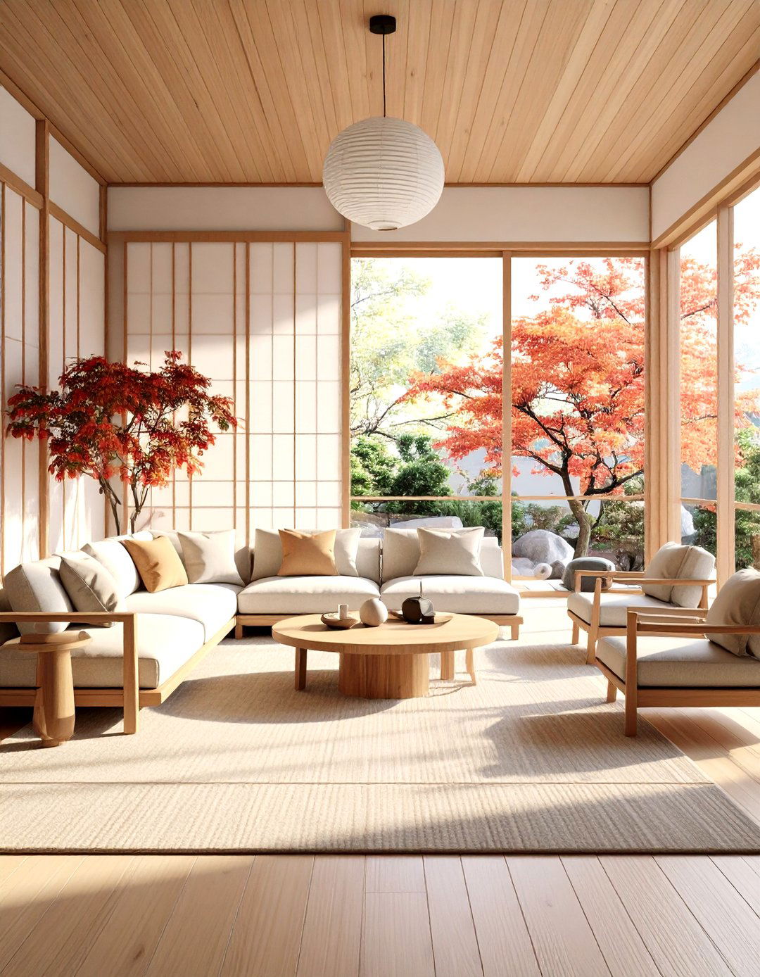 Japanese Interior Design Using Strategic Natural Light Maximization Techniques - 20 Japanese Interior Design Ideas