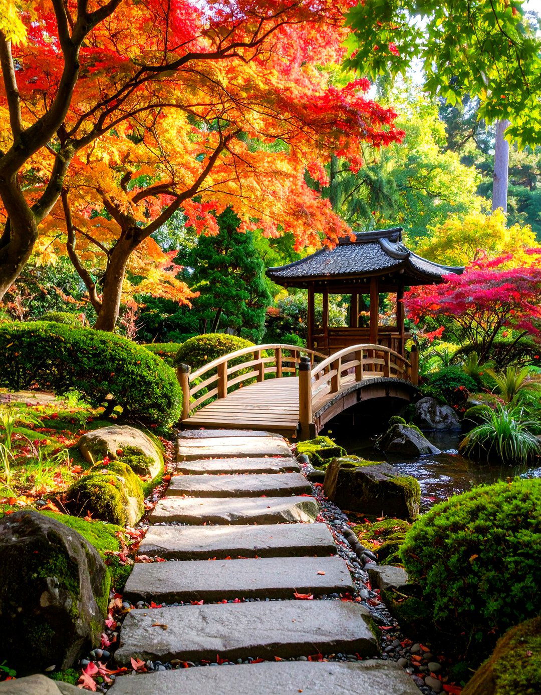 Japanese Maple Zen Garden - 20 Zen Garden Ideas