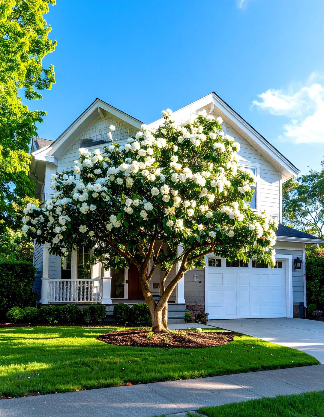 Japanese Stewartia Stewartia pseudocamellia - 20 Small Trees for Front Yard