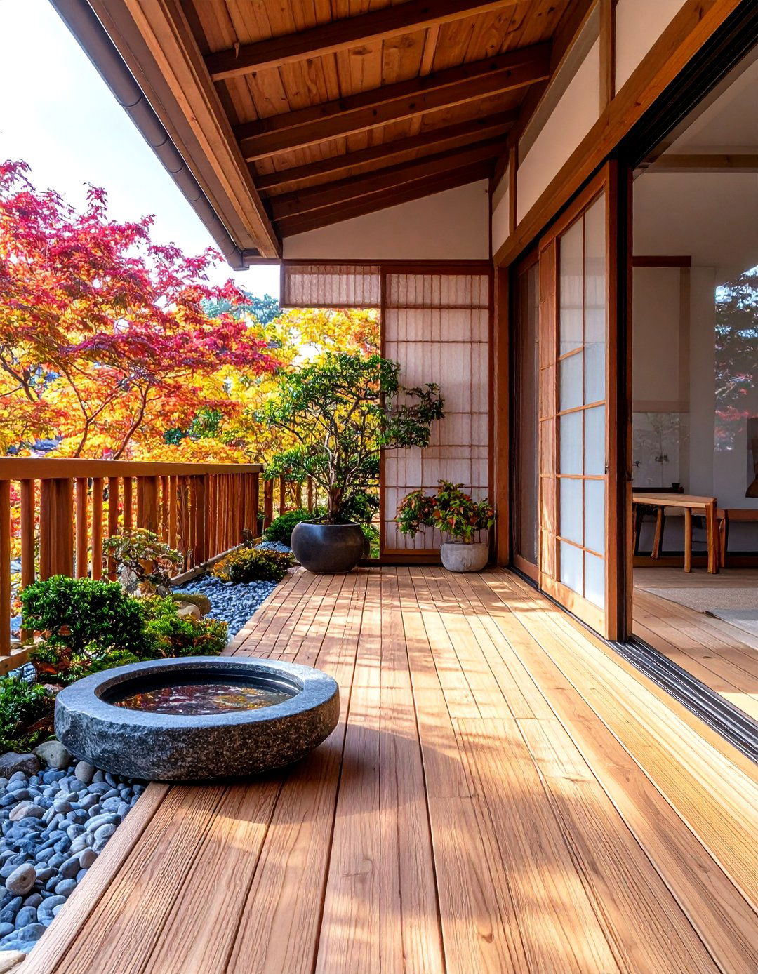 Japanese Zen Cantilever Balcony - 20 Cantilever Balcony Ideas