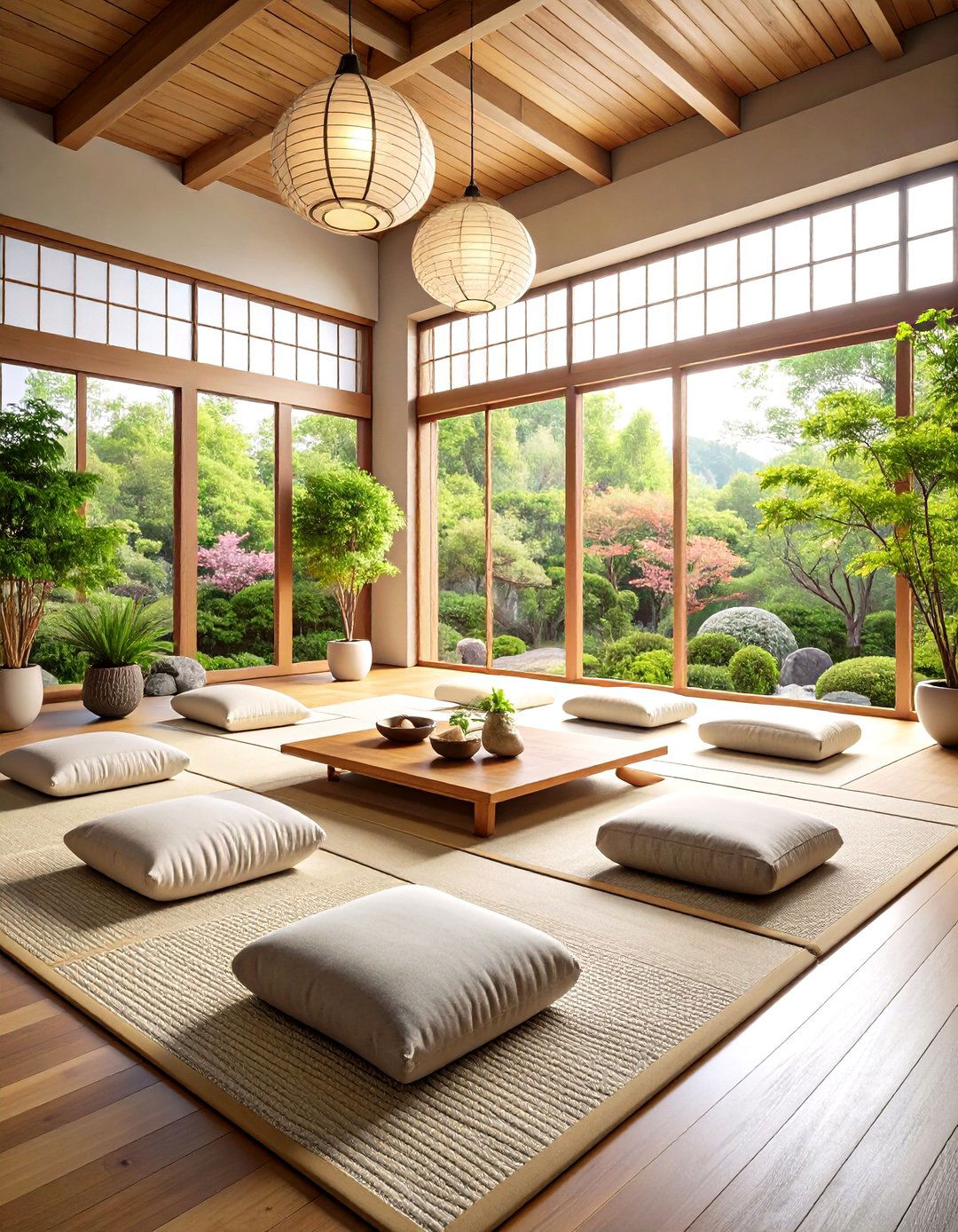 Japanese Zen Loft Meditation - 20 Loft Ideas