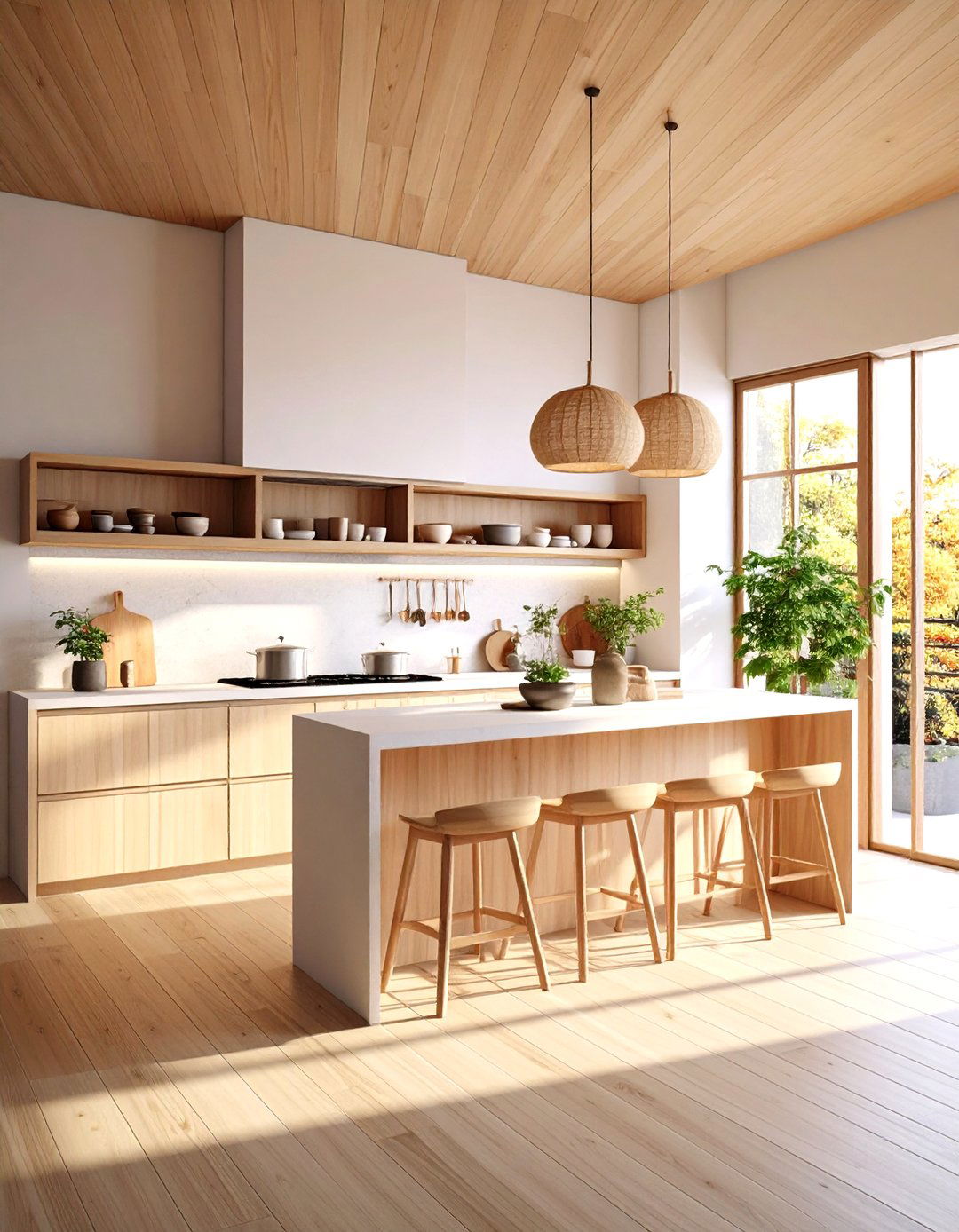 Japanese Zen Minimalist Kitchen Concept - 20 Minimalist Kitchen Ideas