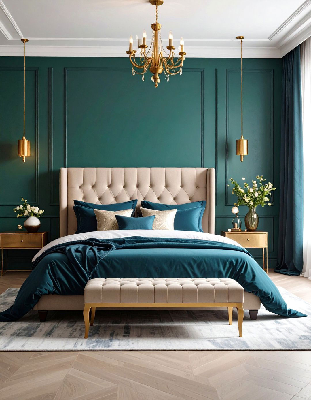 Jewel Tone Colorful Bedroom Ideas - 20 Colorful Bedroom Ideas