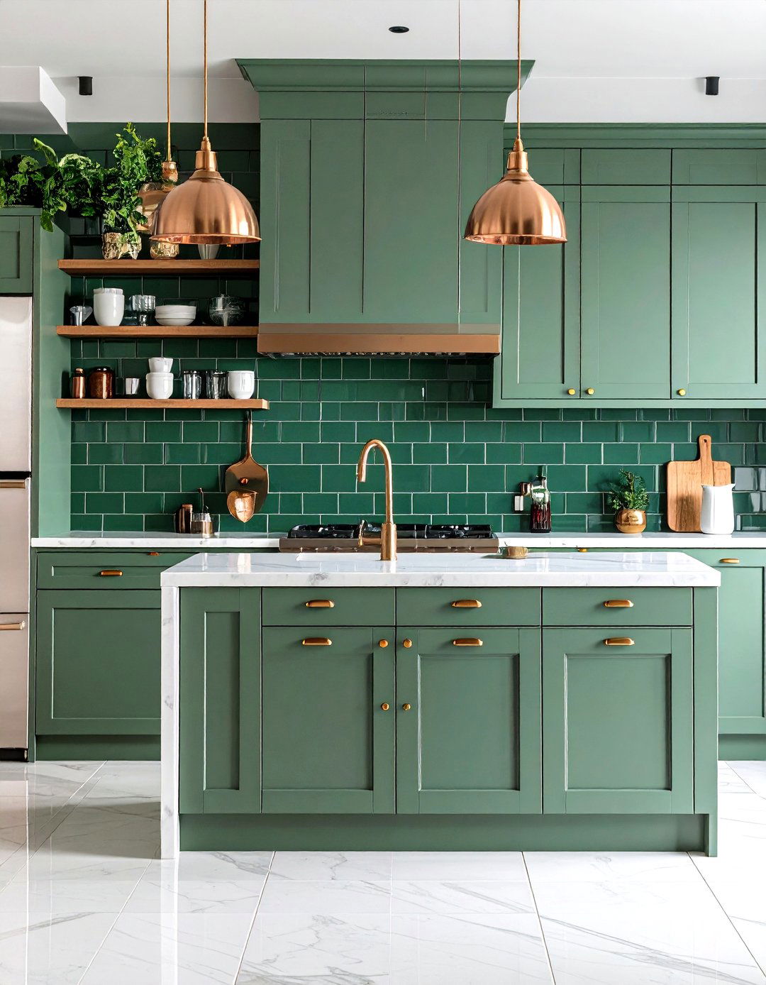 Jewel Tone Kitchen Backsplash and Tile Feature - 20 Ways to Decorate With Jewel Tones