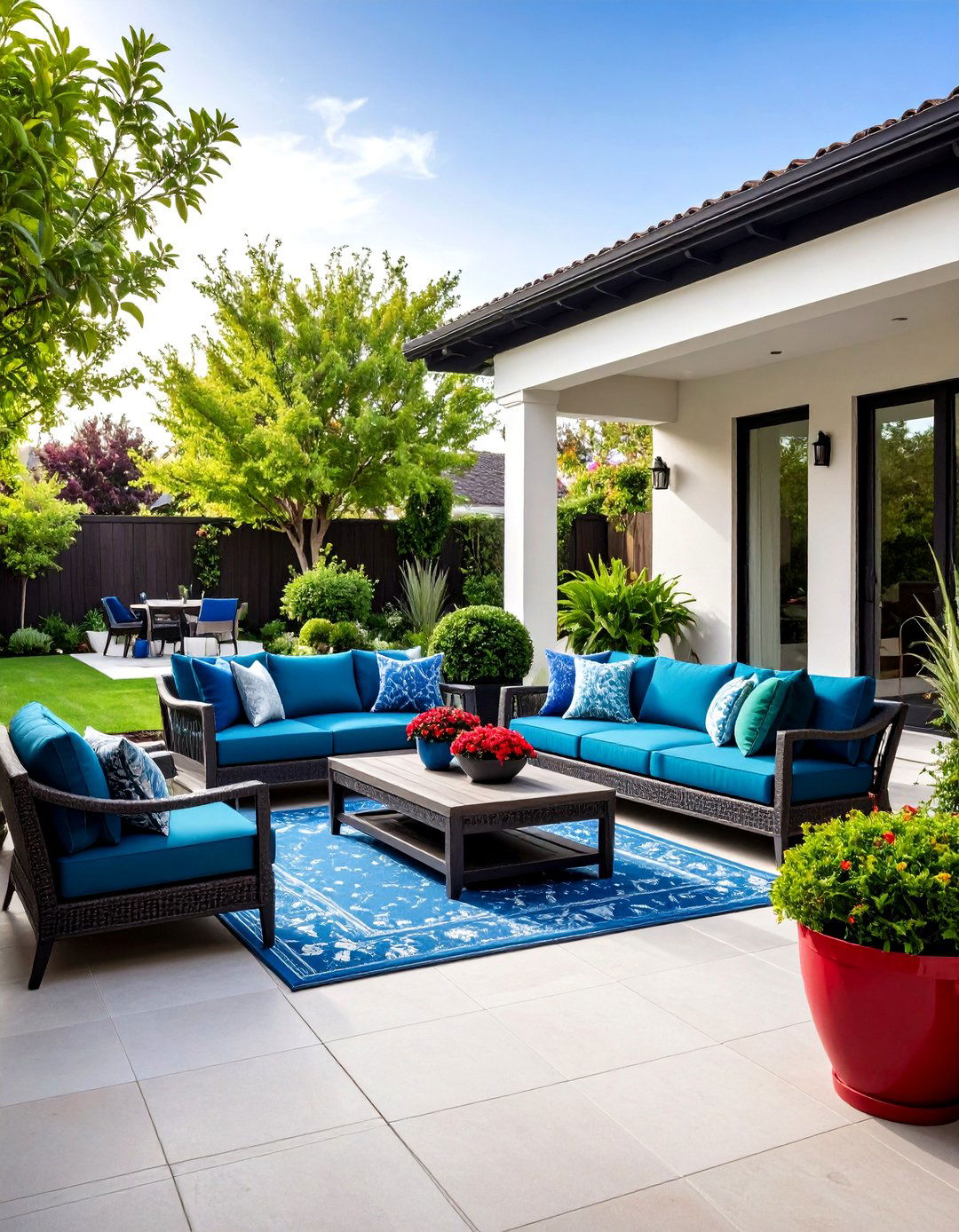 Jewel Tone Outdoor and Patio Extension - 20 Ways to Decorate With Jewel Tones