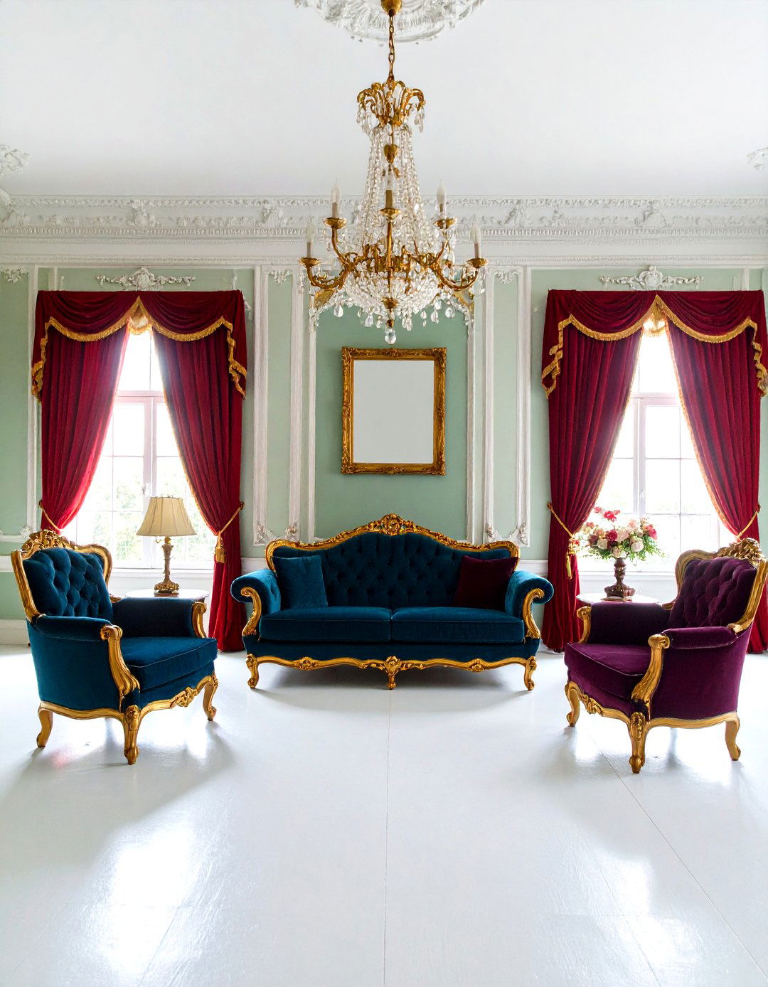 Jewel Toned Color Palettes - 20 Victorian Interior Design Ideas