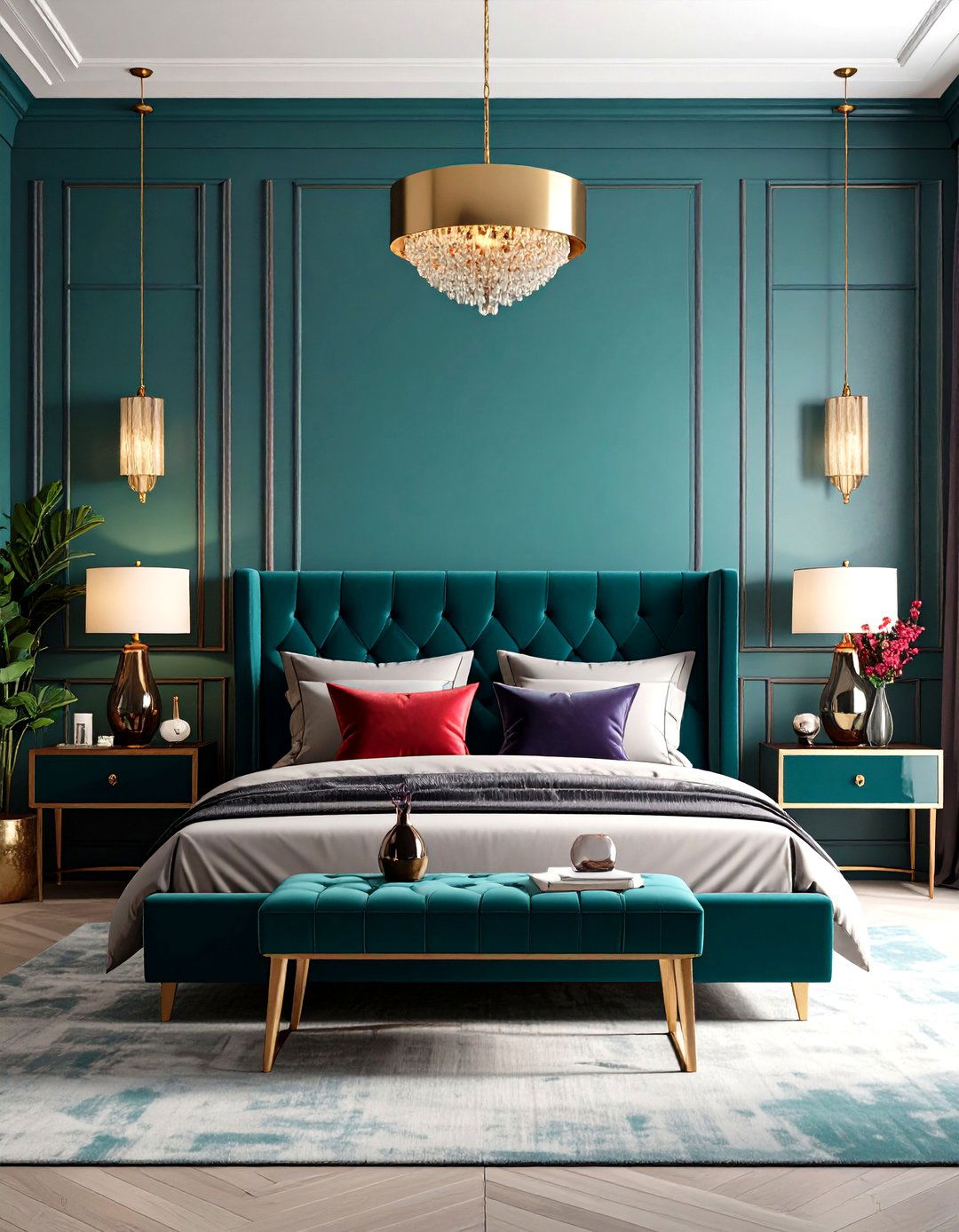 Jewel Toned Luxury Interior Design - 20 Luxury Interior Design Ideas