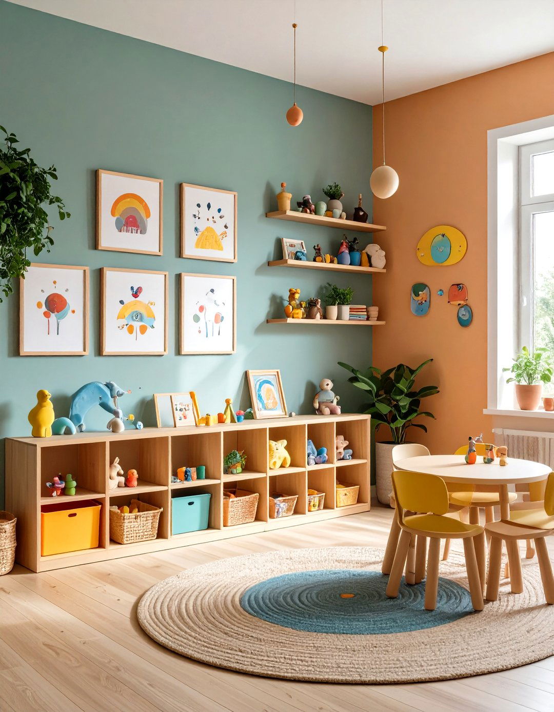 Joyful Junior Kids Gallery Wall - 20 Gallery Wall Ideas