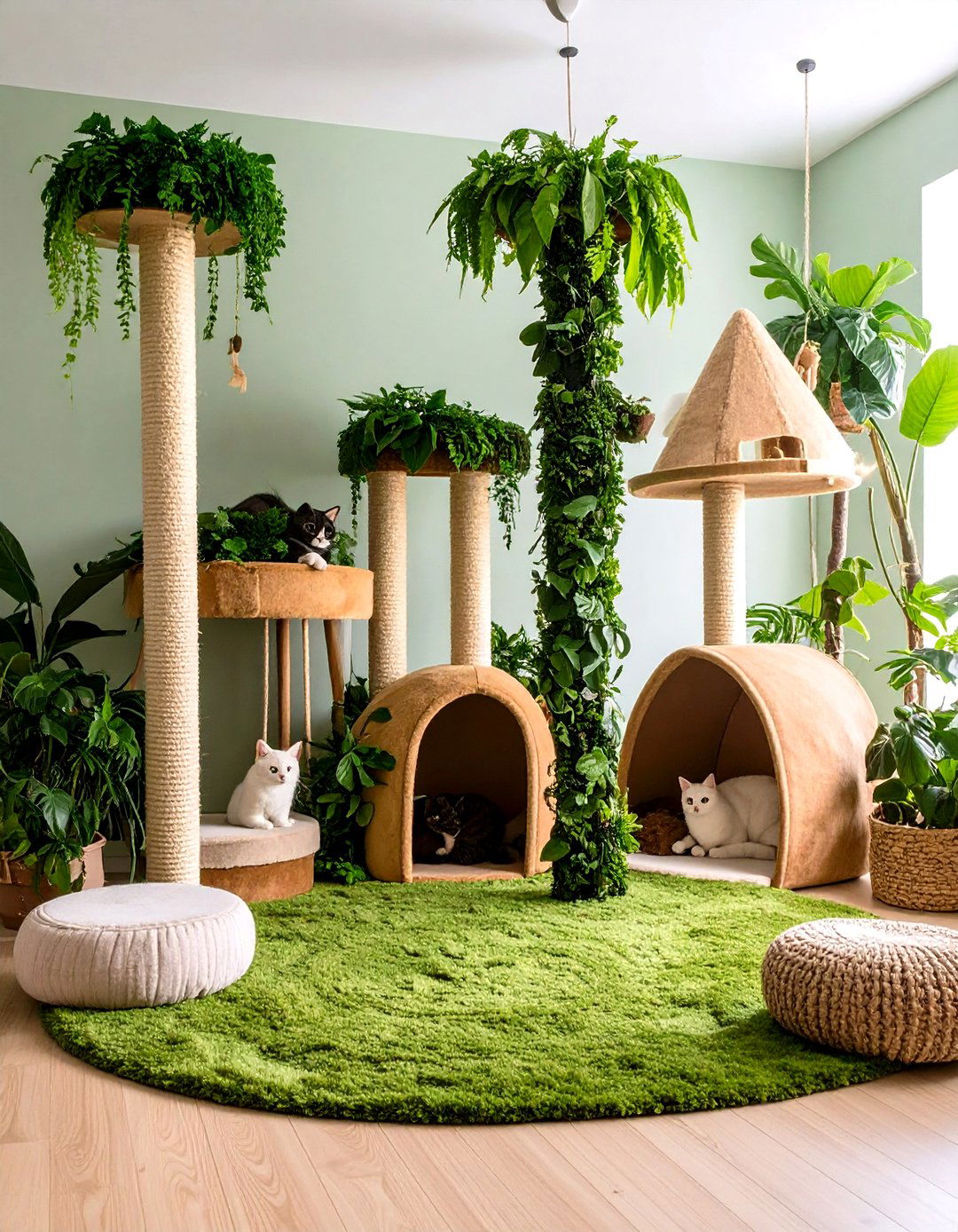 Jungle Themed Cat Room Adventure - 20 Cat Room Ideas