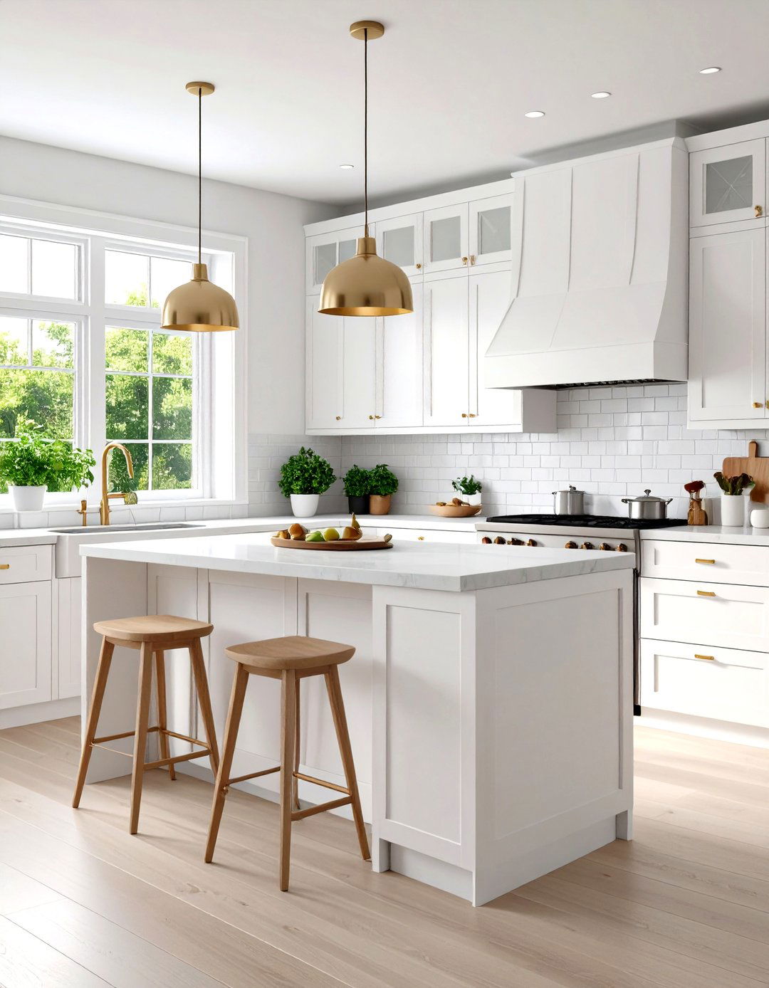 Keep Decor Minimalist - 20 Small White Kitchen Ideas