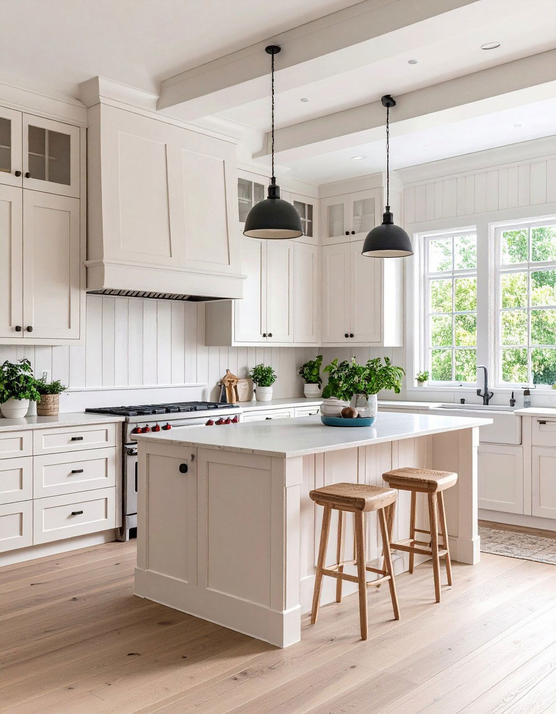 Keep the Palette Light but Layered - 20 Galley Kitchen Ideas