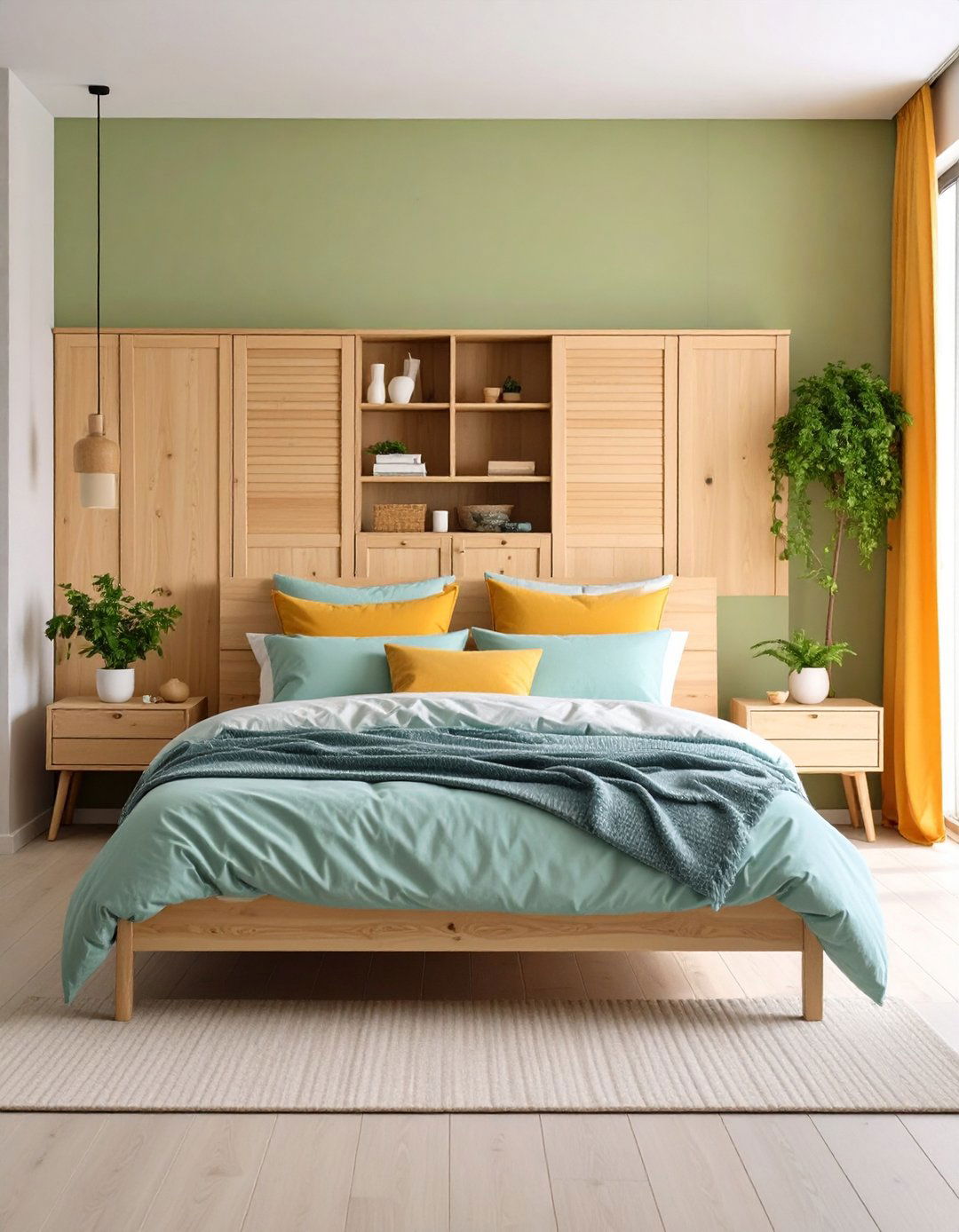 Keep the Space Clutter Free - 20 Scandinavian Bedroom Ideas