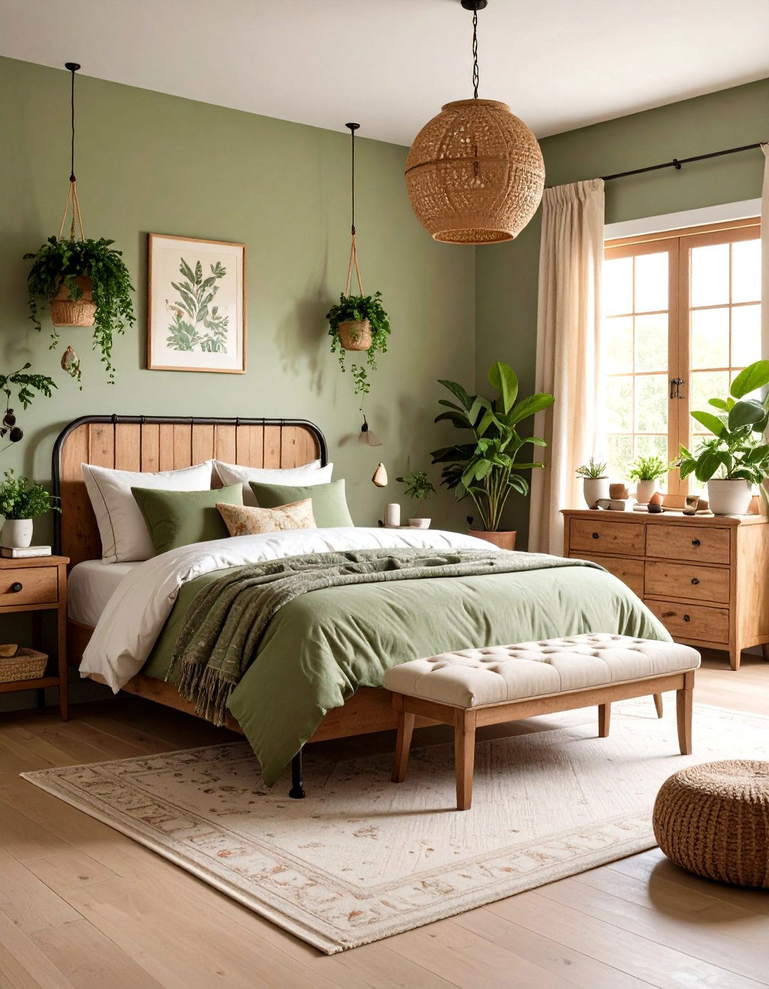 Khaki Bedroom Cottage Charm - 20 Khaki Bedroom Ideas