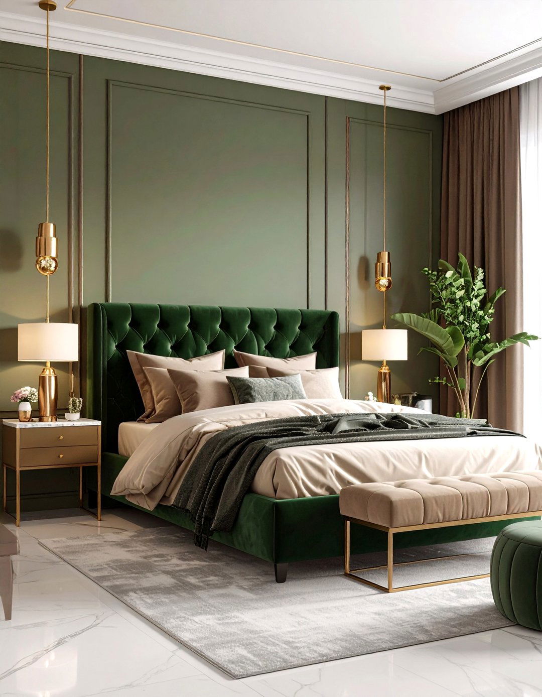 Khaki Bedroom Modern Luxury - 20 Khaki Bedroom Ideas