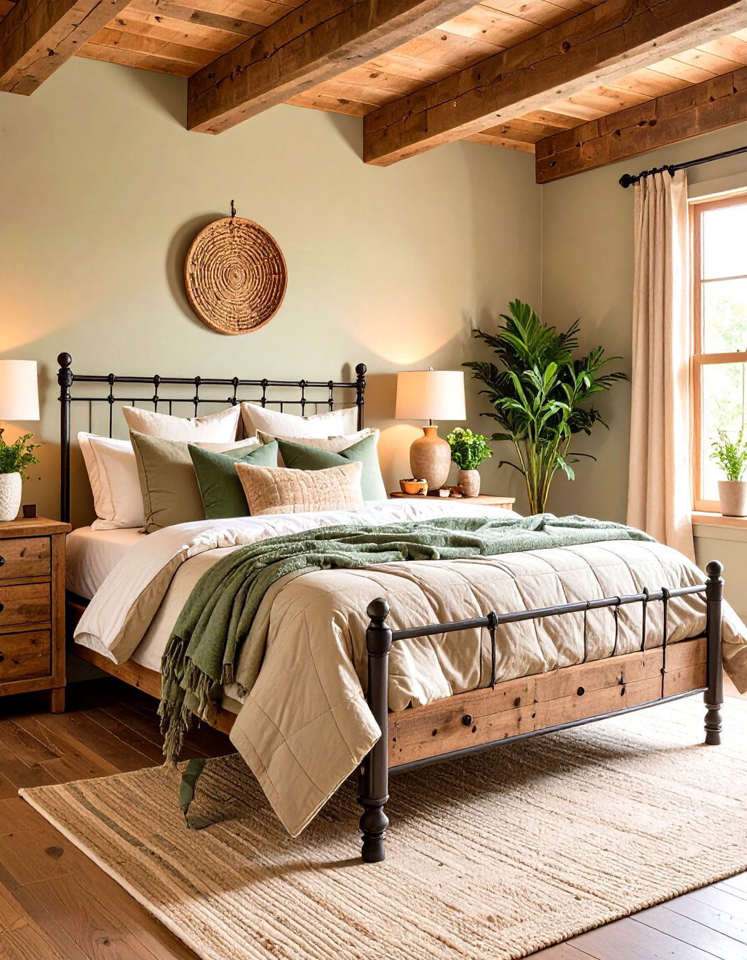 Khaki Bedroom Rustic Farmhouse - 20 Khaki Bedroom Ideas