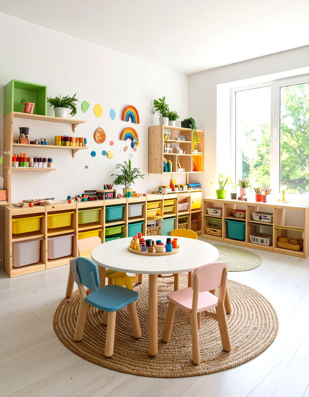 Kid Friendly Craft Zone Inside Your Studio - 20 Craft Room Ideas