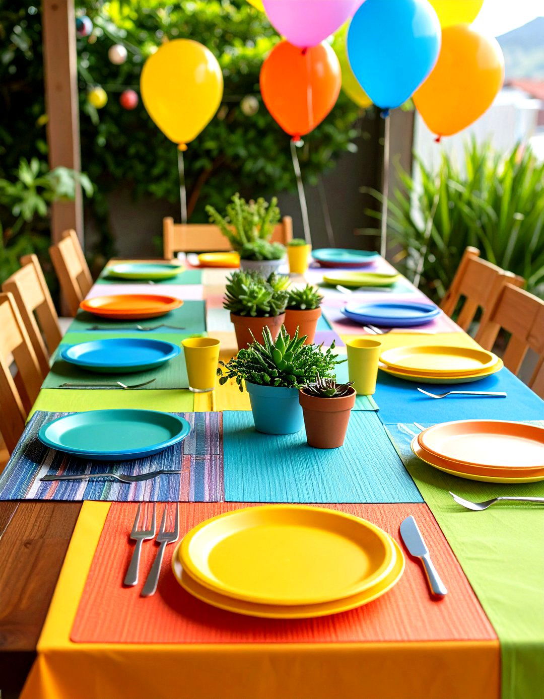 Kid Friendly Playful Tablescape - 20 Tablescape Ideas