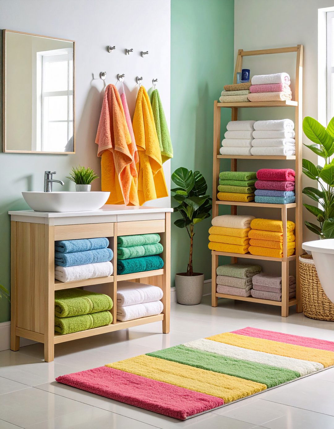 Kid Height Accessories Empower Little Users in the Family Bathroom - 20 Family Bathroom Ideas