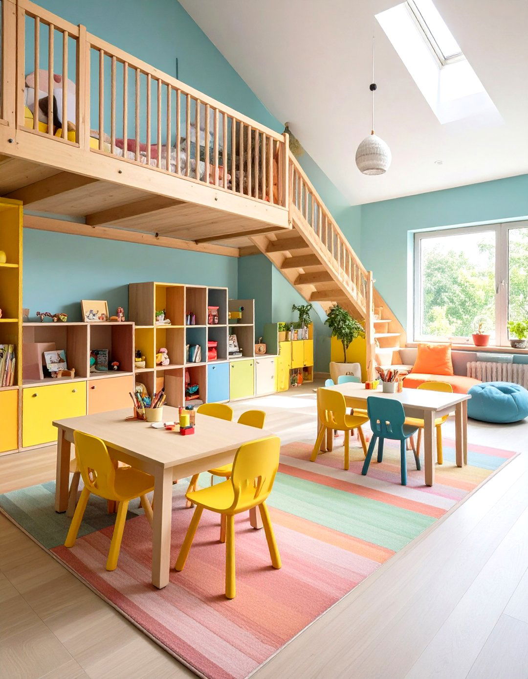 Kids Activity Station - 20 Under Stair Storage Ideas
