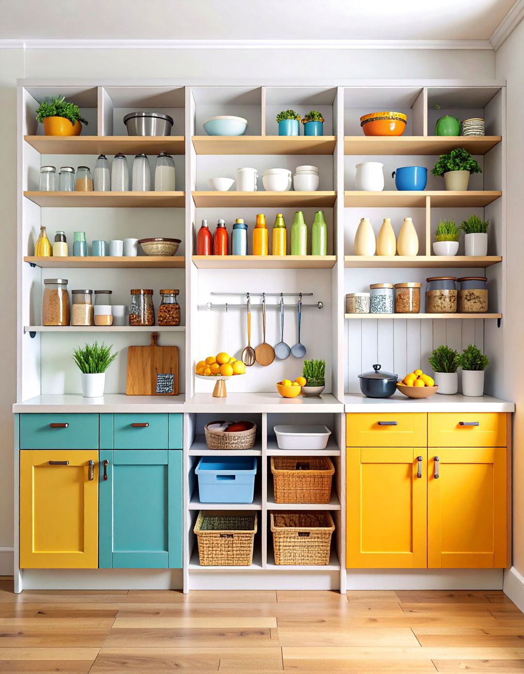 Kitchen Cabinet Organization Using Adjustable Shelf Maximization - 20 Kitchen Cabinet Organization Ideas