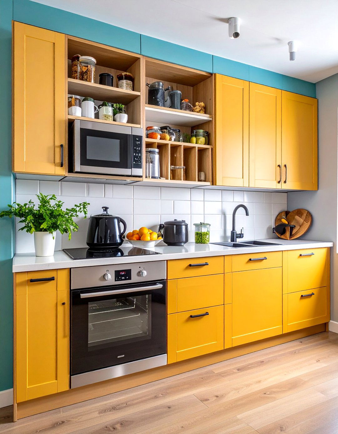 Kitchen Cabinet Organization with Appliance Garage Systems - 20 Kitchen Cabinet Organization Ideas