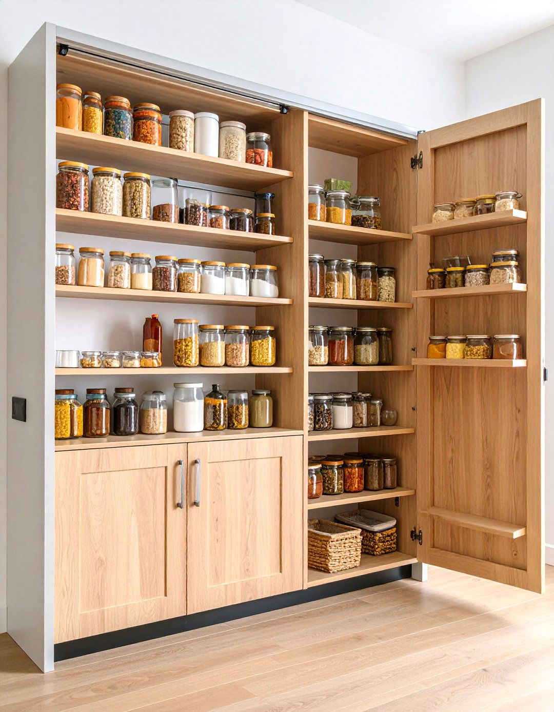 Kitchen Cabinet Organization with Pantry Door Systems - 20 Kitchen Cabinet Organization Ideas