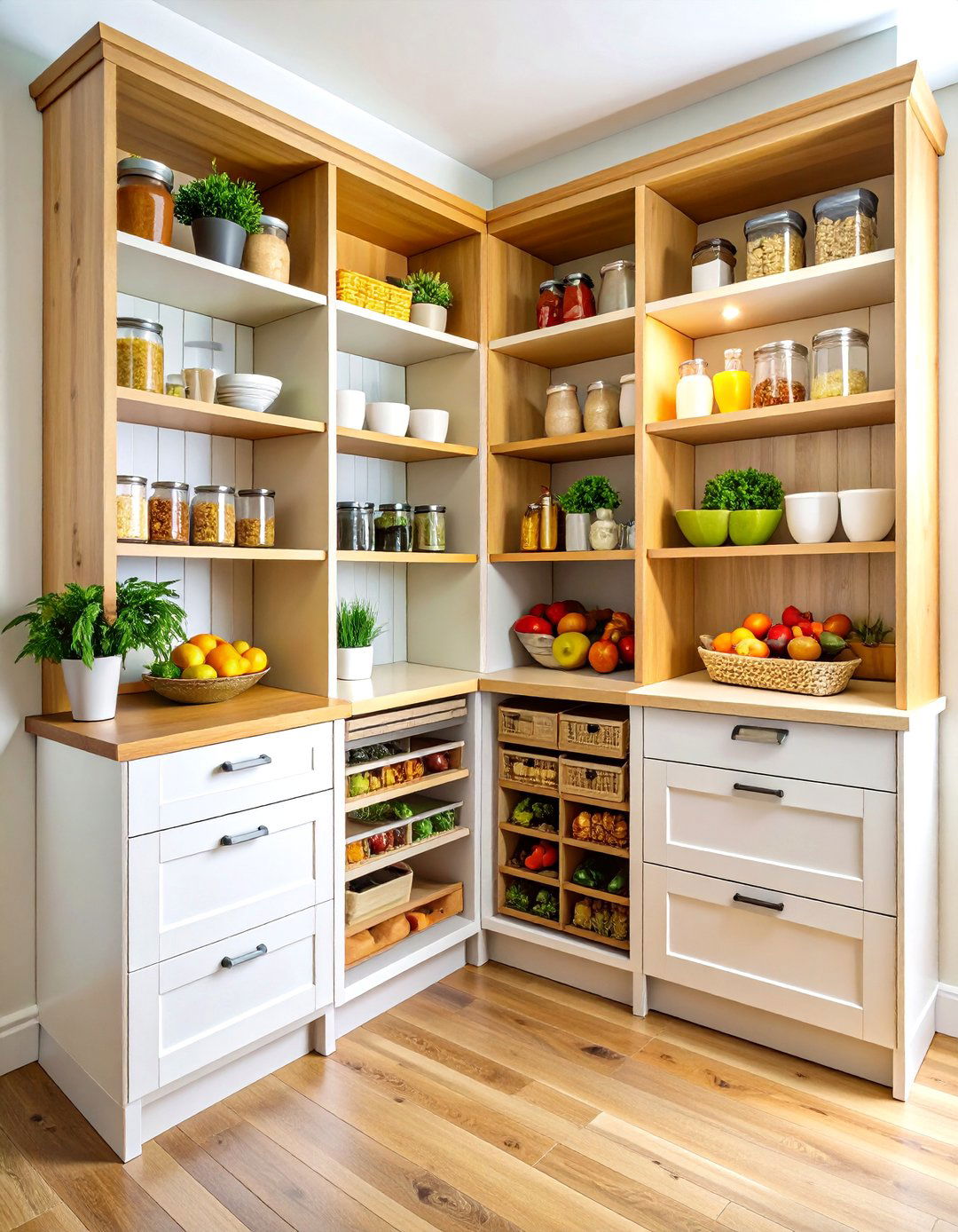 Kitchen Corner Pantry Tower - 20 Kitchen Corner Ideas