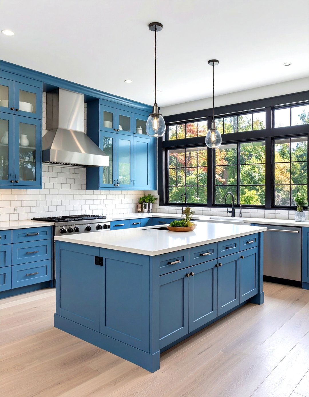 Kitchen Gains from Black Trim Details - 20 Black Trim Interiors