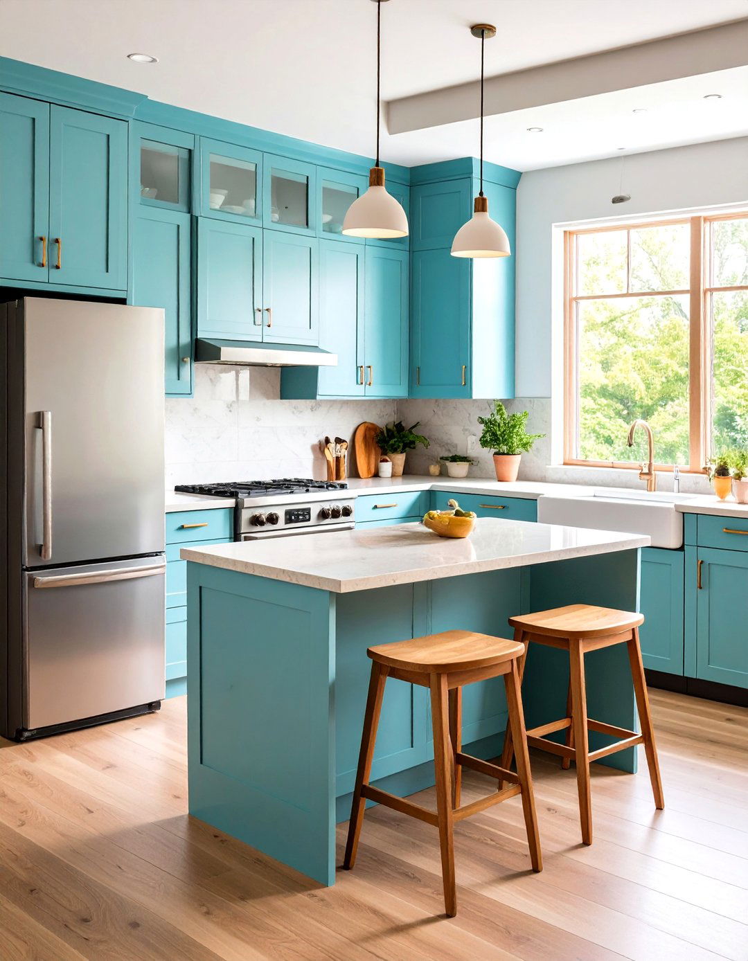 Kitchen Homework Station Built In Desk - 20 Built-in Desk Ideas