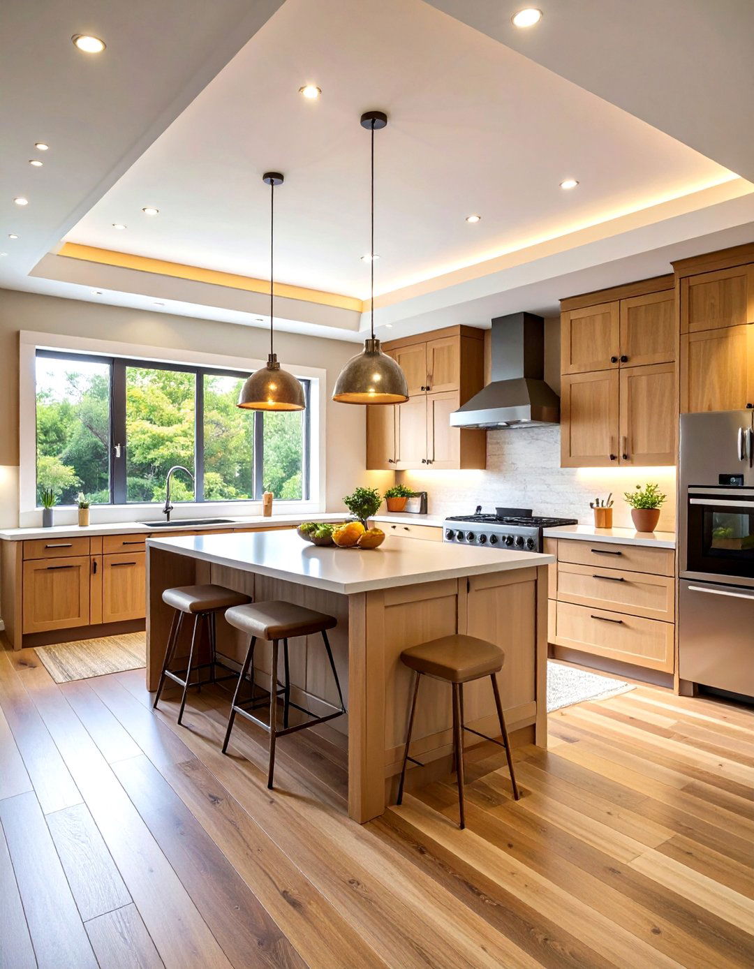 Kitchen Lighting Recessed Ceiling Comprehensive Coverage - 20 Kitchen Lighting Ideas