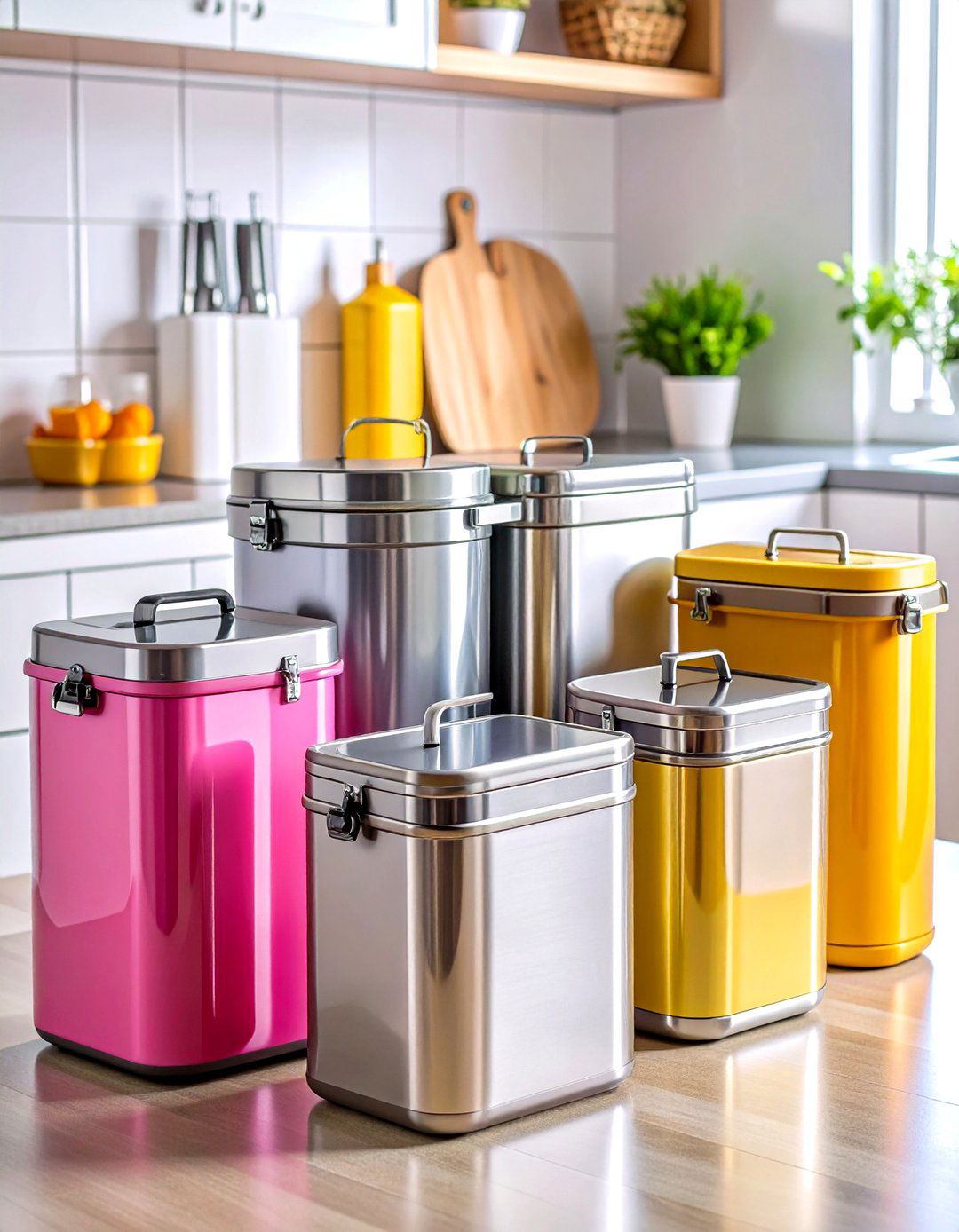 Kitchen Sink Magnetic Container Collection - 20 Kitchen Sink Organization Ideas