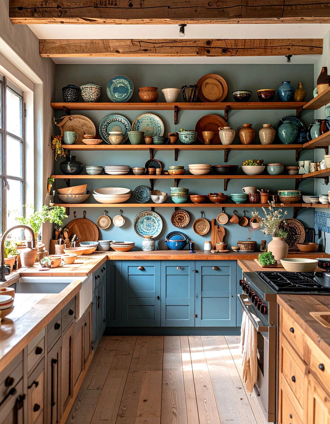Kitchen Wall Ceramic and Pottery Collection - 20 Kitchen Wall Decor Ideas