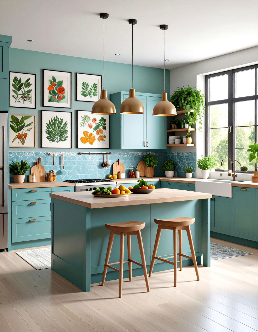 Kitchen Wall Gallery Art Collection - 20 Kitchen Wall Decor Ideas