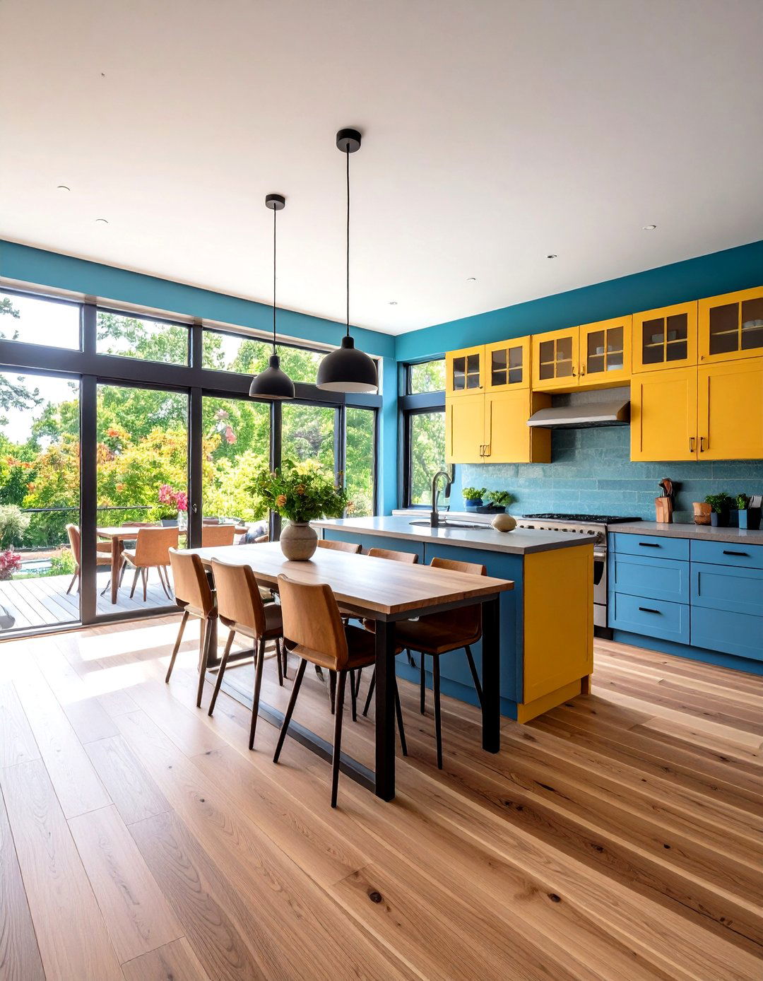 Knock Down a Wall Or Walls - 20 Split Level Kitchen Design Ideas