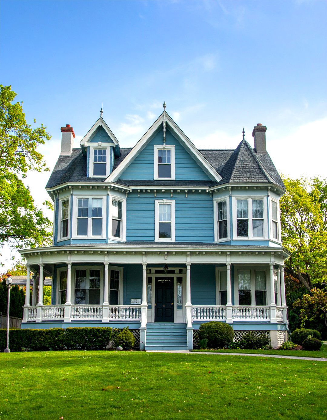Knoxville GrayMoody Green Gray Victorian House Color - 20 Green Victorian House Colors