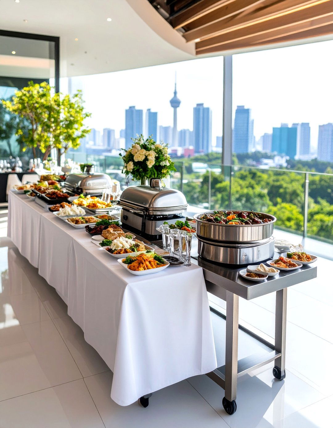Korean BBQ Wedding Food Station - 20 Wedding Food Ideas