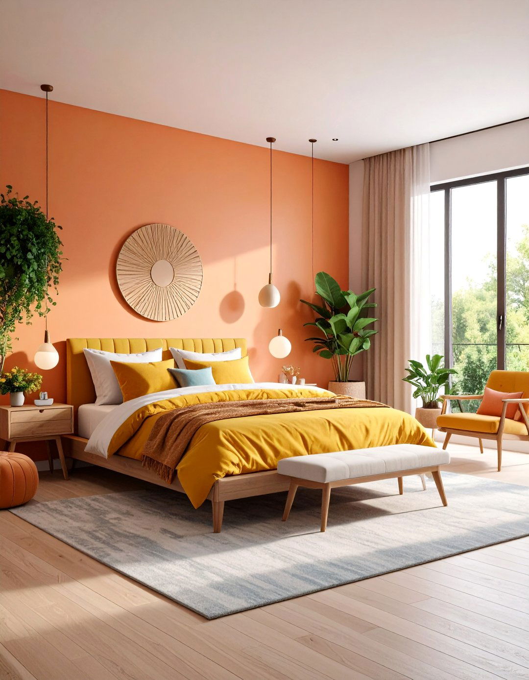 L Shaped Bedroom Layout with Seasonal Adaptation Design - 20 L-shaped Bedroom Layout Ideas