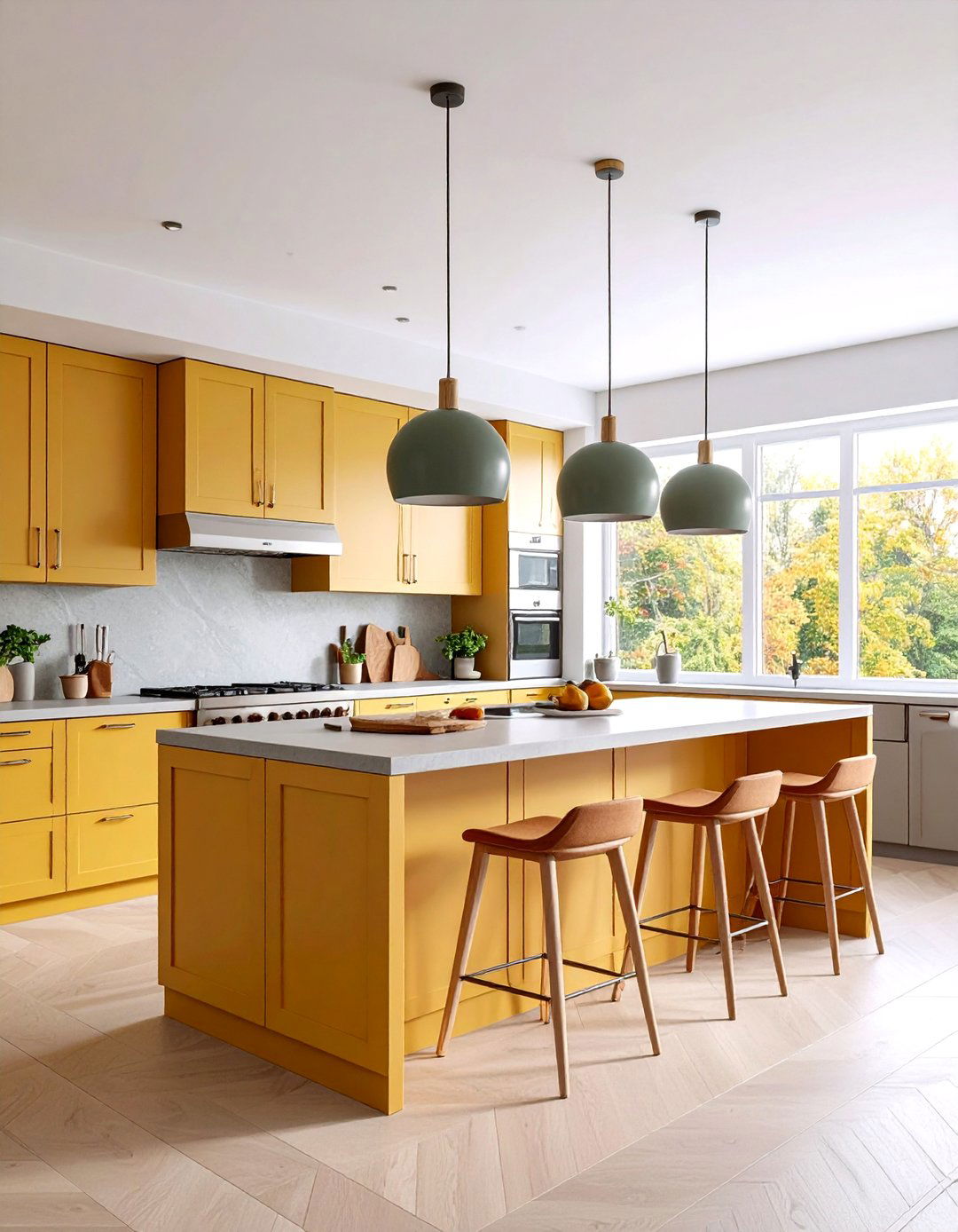 L Shaped Kitchen with Peninsula Breakfast Bar - 20 l shaped kitchen ideas