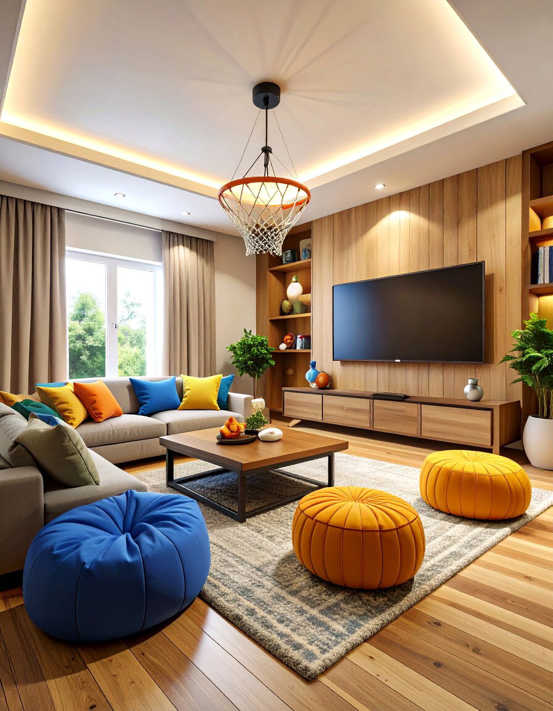 LED Ambience Clouds - 20 Teen Hangout Room Ideas