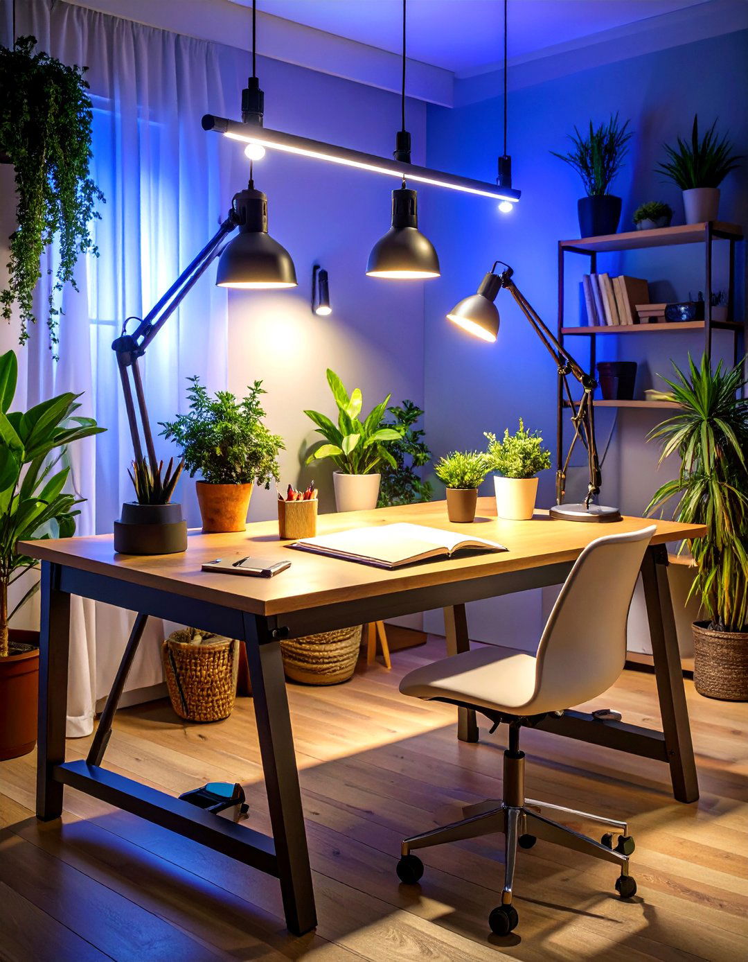LED Art Room Lighting with High CRI Values - 20 Art Room Ideas